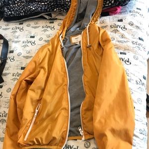 Yellow Windbreaker